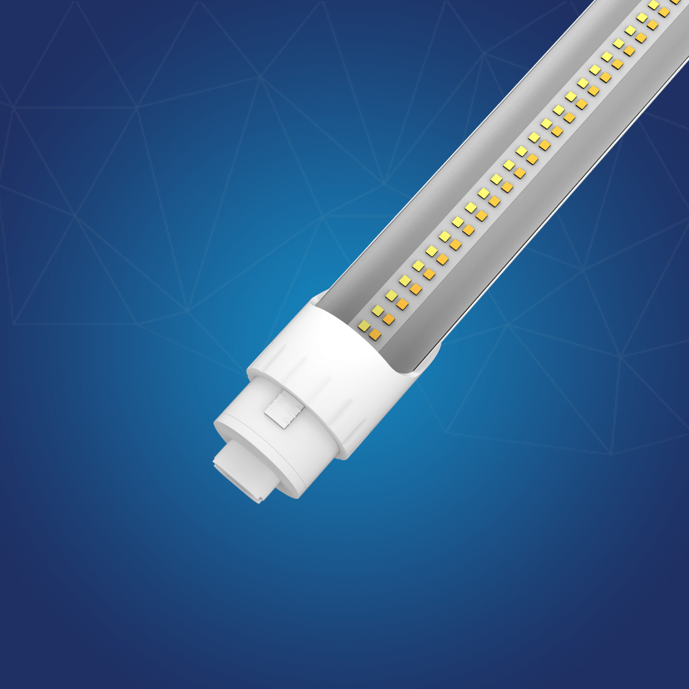 32 Inch Led Tube Light T8 8ft LED Tube/Bulb - 32/36/40/48W Wattage Adjustable, 130lm/w, 3000K