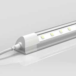 T8 LED Freezer/Cooler Tube Light - V Shape - 6ft 40W 5000k Clear 4800 Lumens Rebate Eligible, Walk-in Cooler Light - 30 Pack