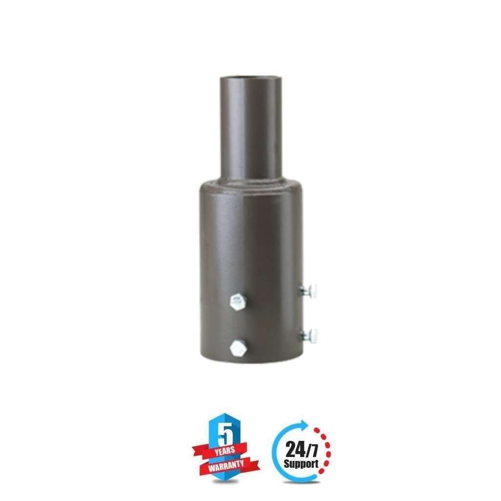 Tenon adaptor for 5 inch round poles - LEDMyPlace