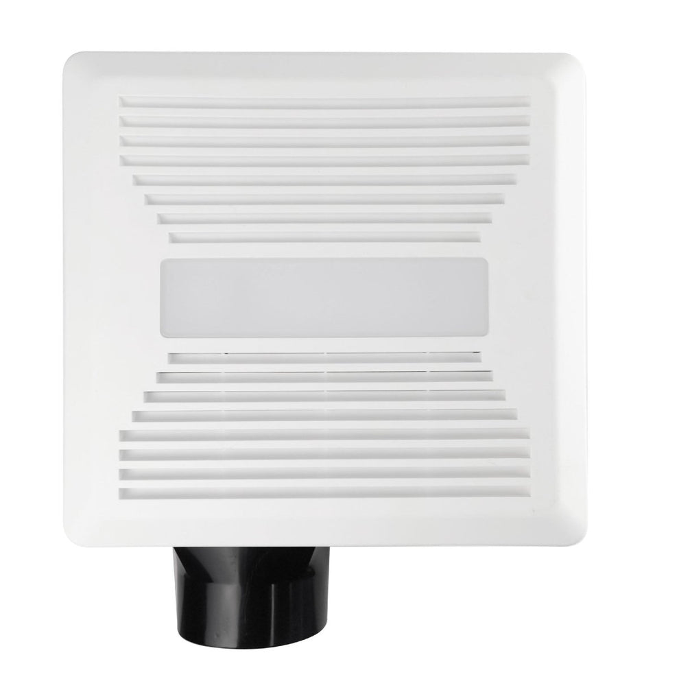 Ultra Quiet Bathroom Exhaust Fan w/ LED Light 4000K, 1000LM, 100 CFM,