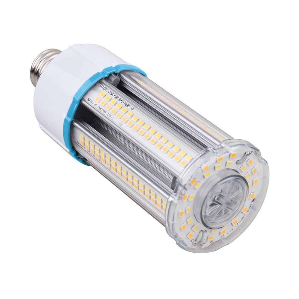 WEN Lighting ECB27W-303SW LED Corn Bulb: 27W/18W/12W Wattage Selectable, 3CCT Tunable - LEDMyPlace