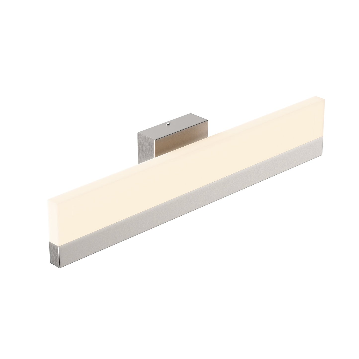 Bathroom Light Fixtures, 4000K (Cool White), Brushed Nickel Finish, For Damp Location,Wall Mount, Vanity Lighting