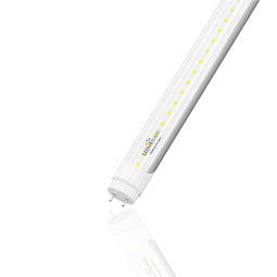 Hybrid T8 4ft LED Tube/Bulb - 20W 2800 Lumens 5000K Clear, Single End/Double End Power - Ballast Compatible or Bypass (Check Compatibility List)