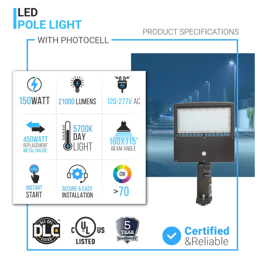 150w-led-pole-light-with-photocell-5700k-universal-mount-bronze-ac100-277v