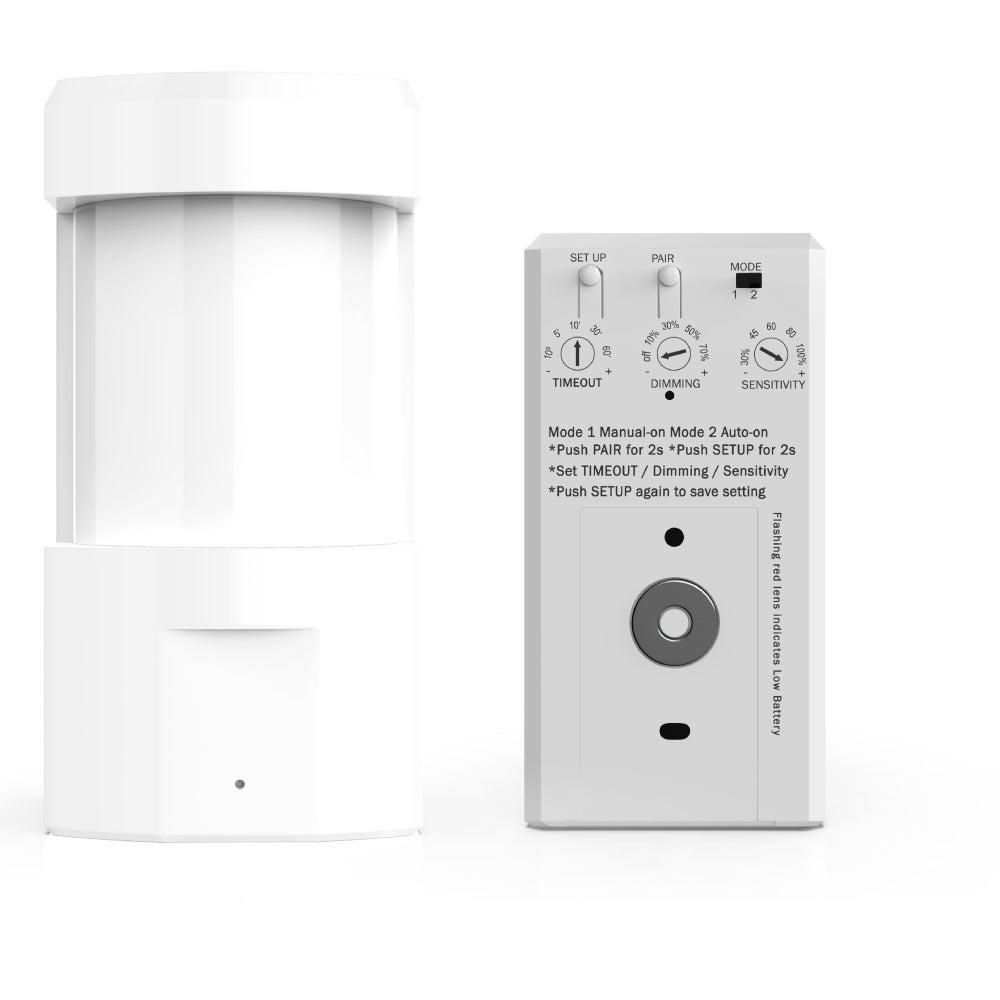 wireless-wall-mount-pir-occuancy-vcancy-sensor-with-switch-manually-turn-on-off-and-dim-command