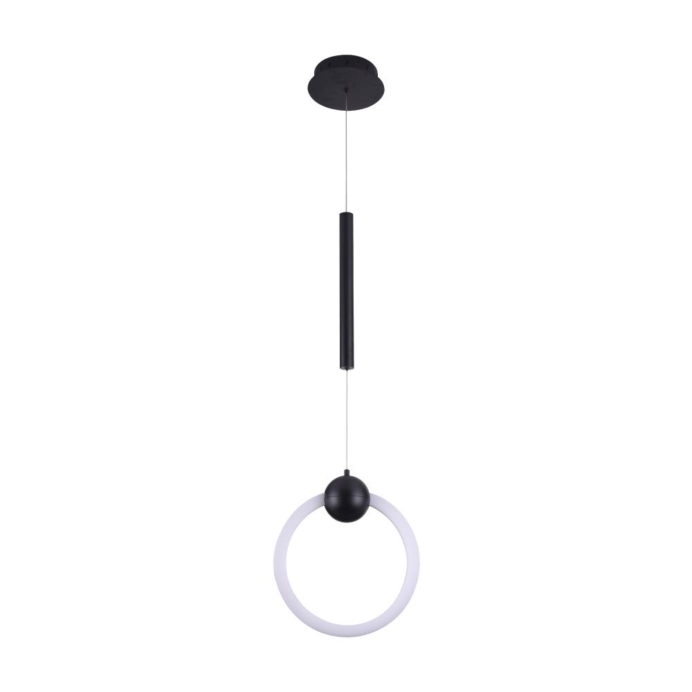ring-1-light-led-unique-design-chandelier-9w-3000k-520lm-matte-black