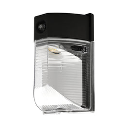 13 Watt Mini LED Wall Pack Light, 5700K Daylight White, 1500LM (Dusk-to-Dawn Photocell, Waterproof IP65) Outdoor Security Lighting