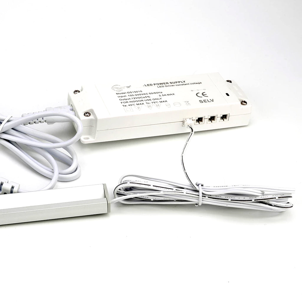 spliter-box-and-driver-for-2411-and-2109-led-linear-light-constant-voltage-plastic-driver-110v-220v-24w-6-channels-with-dupont-terminal-output