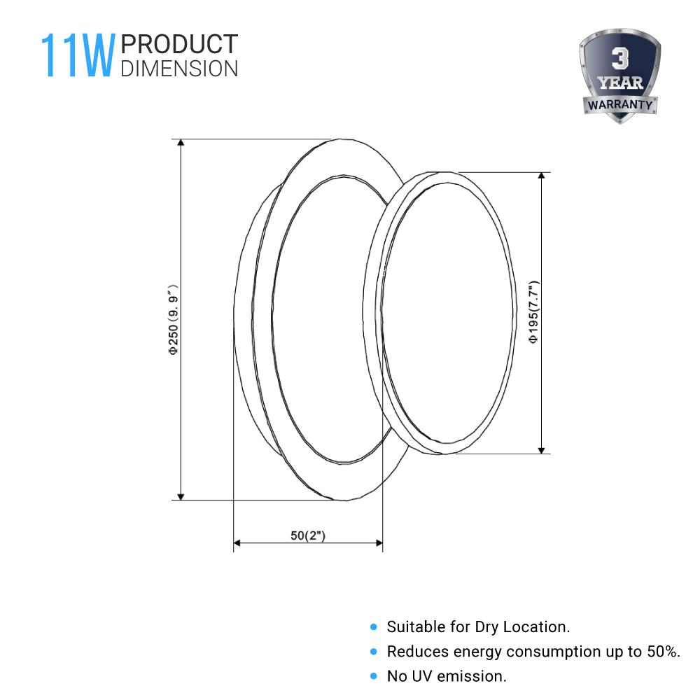 unique-circular-wall-sconce-11w-3000k