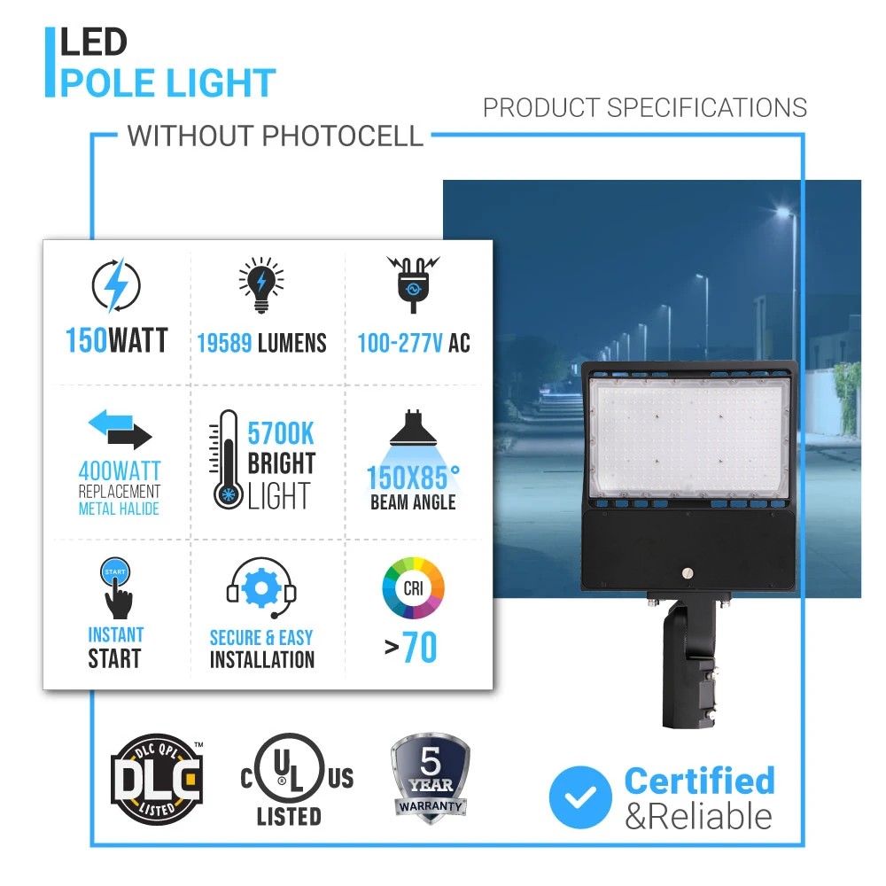 led-pole-light-150watt-5700k-black