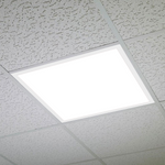 2 ft. X 2 ft. LED Flat Panel Light 4000K Neutral White 40W AC100-277V 5000LM UL DLC Listed Dimmable, LED Drop Ceiling Lights, Surface or Recessed Back-lit LED Troffer Lights