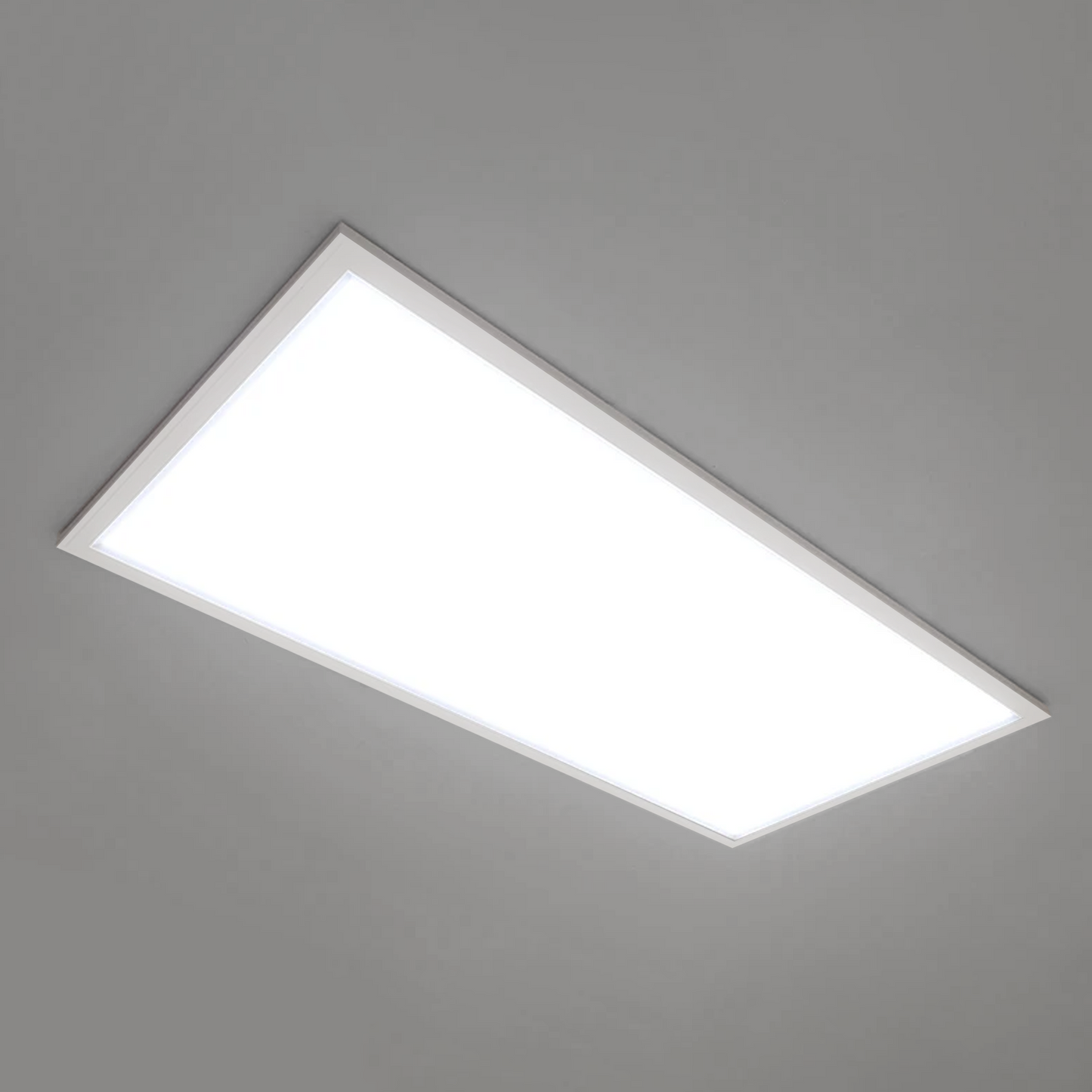 2 ft. X 4 ft. LED Panel Light 4000K Neutral White 72W 9000LM Dimmable, AC120V-277V, UL, DLC Listed, Damp Location, Flat Backlit Fixture, Recessed/Drop Ceiling Install