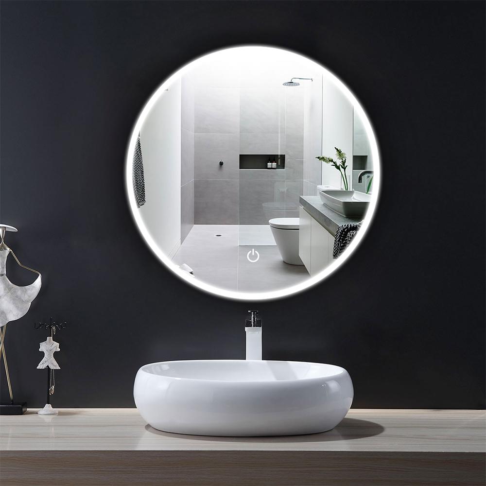 24 in. X 36 in. LED Lighted Bathroom Vanity Mirror, Adjustable Color T –  LEDMyPlace