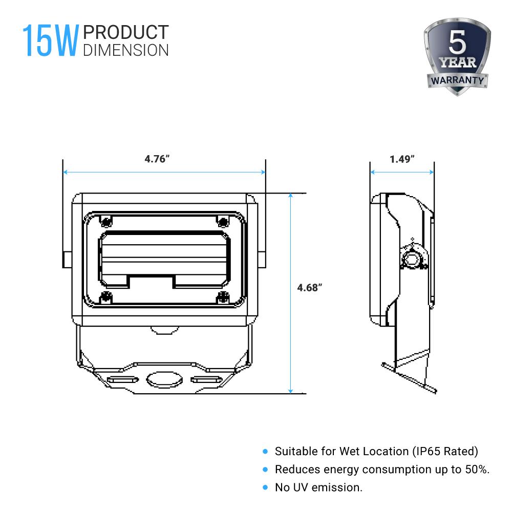 led-flood-light-15w-flood-mount-5700k-bronze