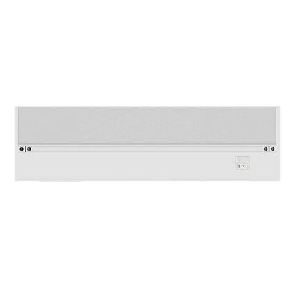 Under Cabinet LED Lighting, Dimmable, CRI90, White Finished, Direct Plug-in, Linkable, Color Changeable (3000K/4000K/5000K) Under Counter Lights for Kitchen, Desk, Workspace