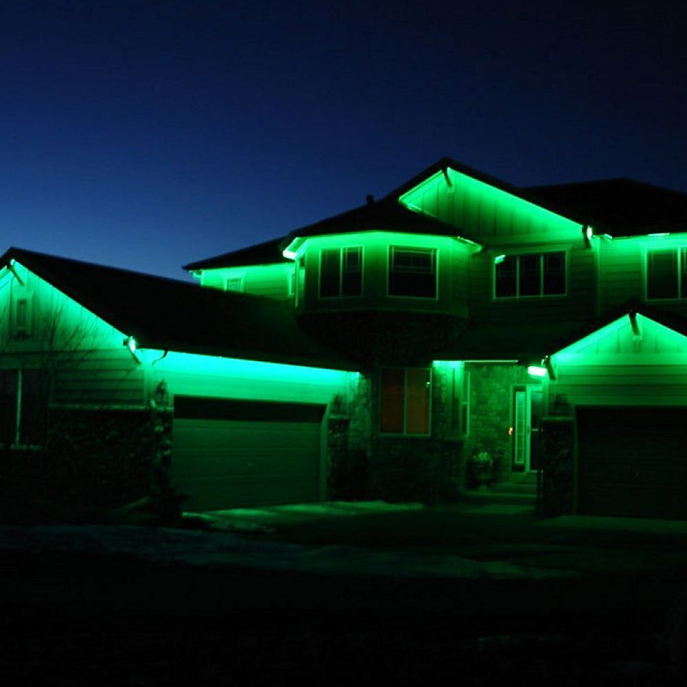 Outdoor Waterproof RGB LED Strip Lights, IP65 16.4ft, 12V, 1365LM, SMD  5050, 60 leds/Meter, UL, RoHS Listed, LED Lights for Bedroom, Kitchen, Home