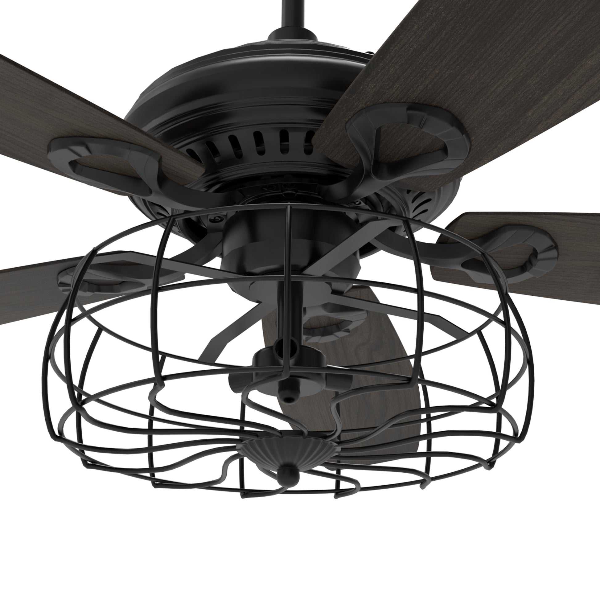 Huntley 52 Inch 5 Blade Vintage Best Ceiling Fan With Light Ledmyplace