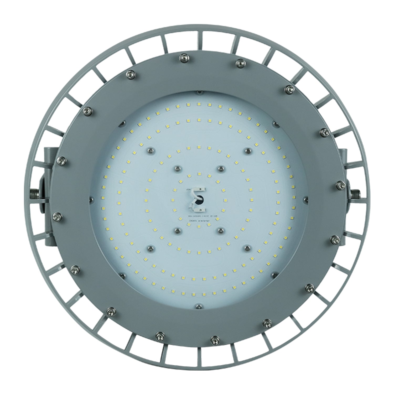 400 Watt LED Explosion Proof Round High Bay Light, B Series, Dimmable, 5000K, 56000LM, AC100-277V, IP66, Ideal for Oil & Gas Refineries, Drilling Rigs, Petrochemical Facilities