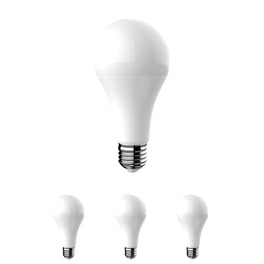 LED Light Bulbs A21 16 Watt 1600 Lumens 5000K Daylight White Dimmable E26 Base Damp Location, Standard LED Bulbs