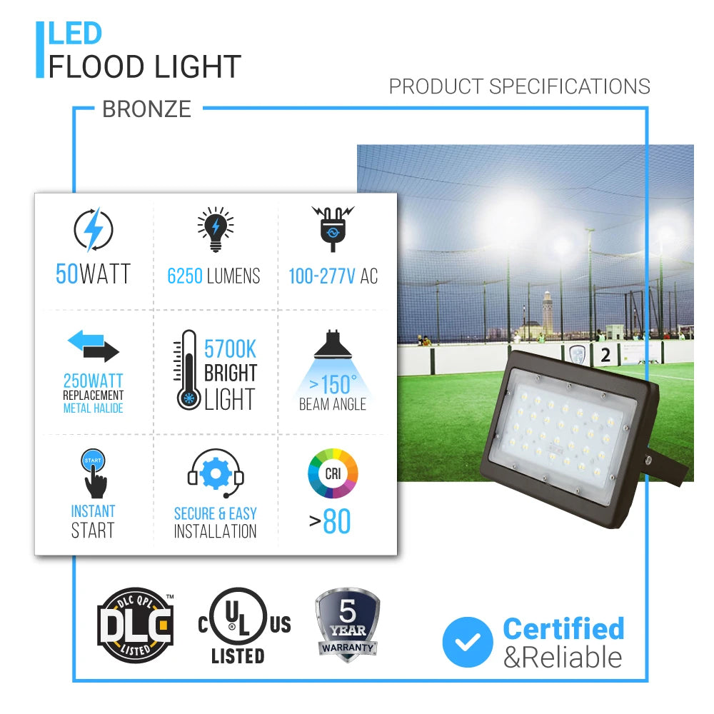 led-flood-light-50-watt-5700k-black-finish