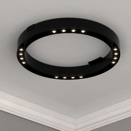 Ring Flush Mount LED Lighting Fixture, 16W/24W, 3000K, 800LM/1200LM, Close to Ceiling lights, Dimmable