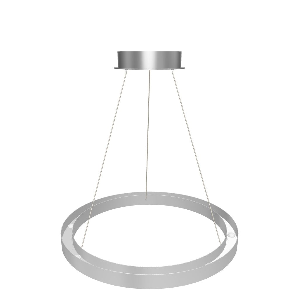 Modern Round Chandeliers with unique design Shade, 49W, 3000K, 2450LM, Dimmable, Pendant Mounting, CRI: 80+, Aluminum Body Finish