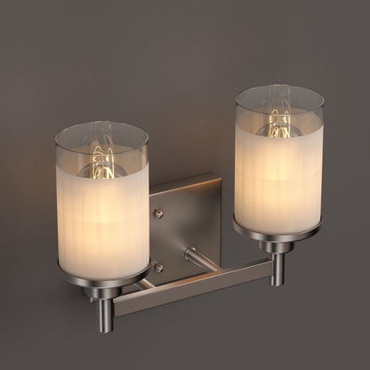 armed-sconce-with-frosted-glass-shades