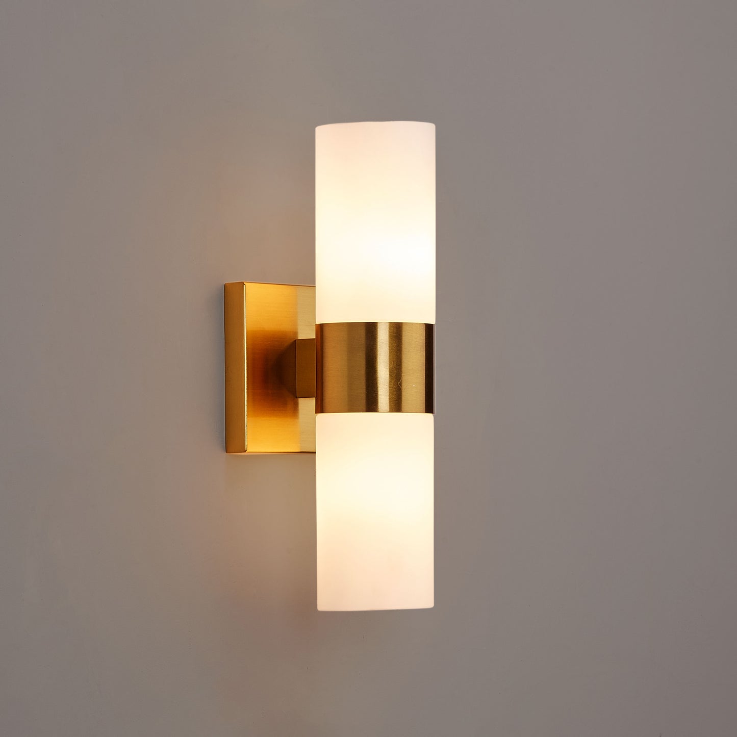 2-lights-wall-sconce-with-white-glass-shade