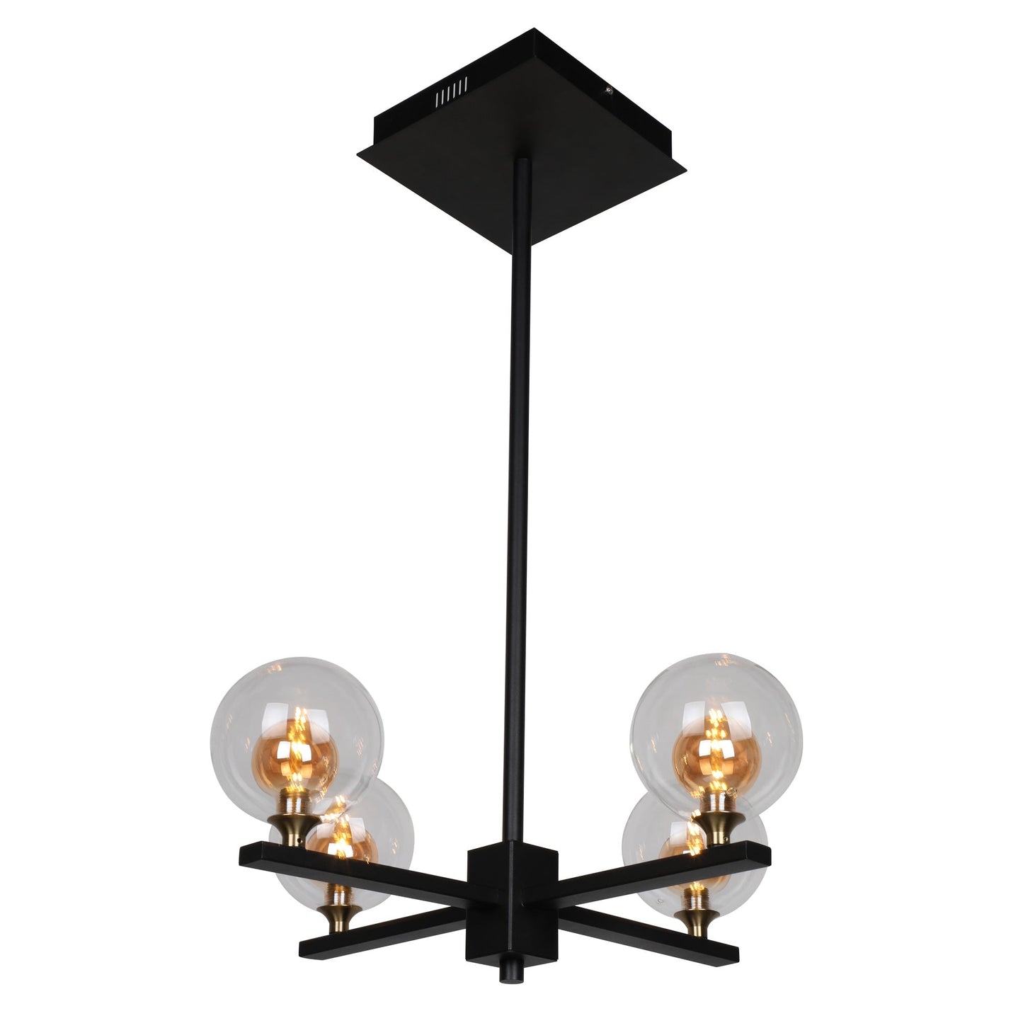 Florence Amber Glass Shade Best LED Pendant Light