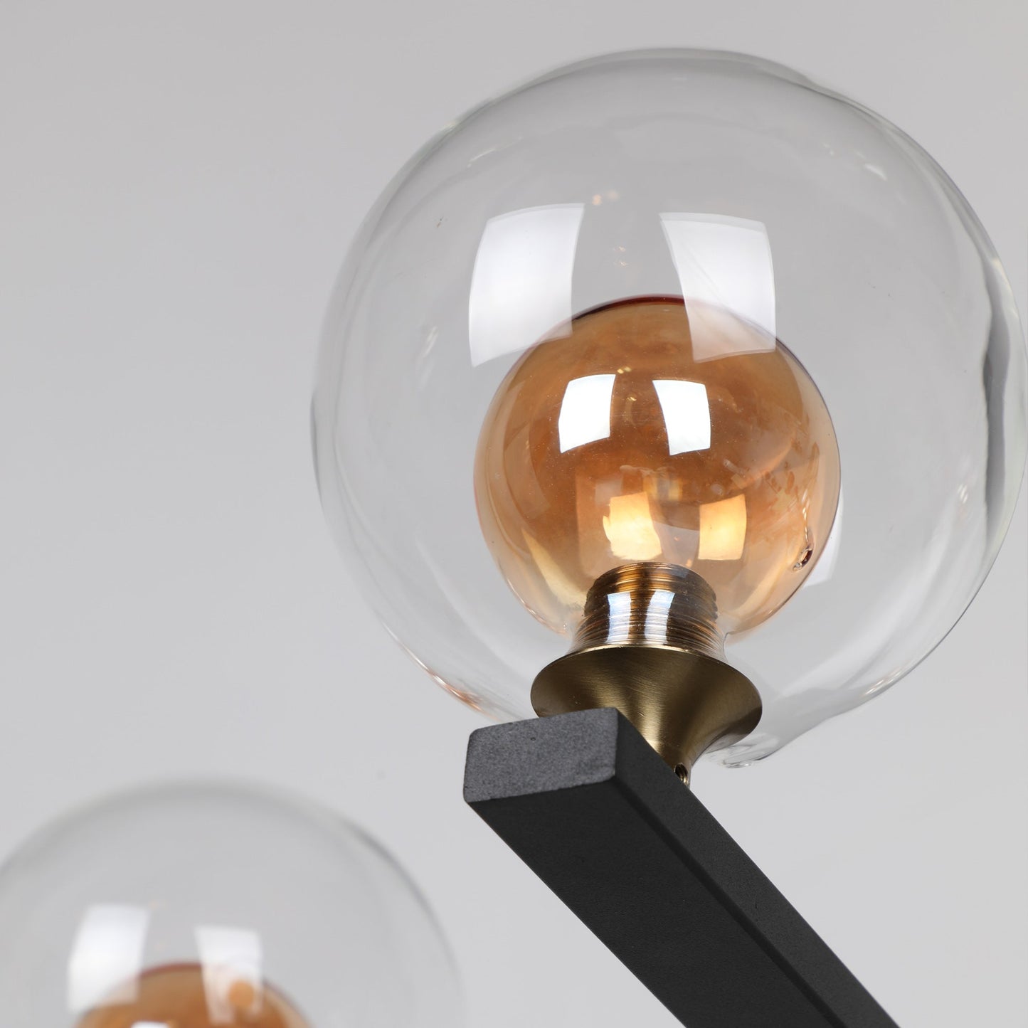 Florence Amber Glass Shade Best LED Pendant Light