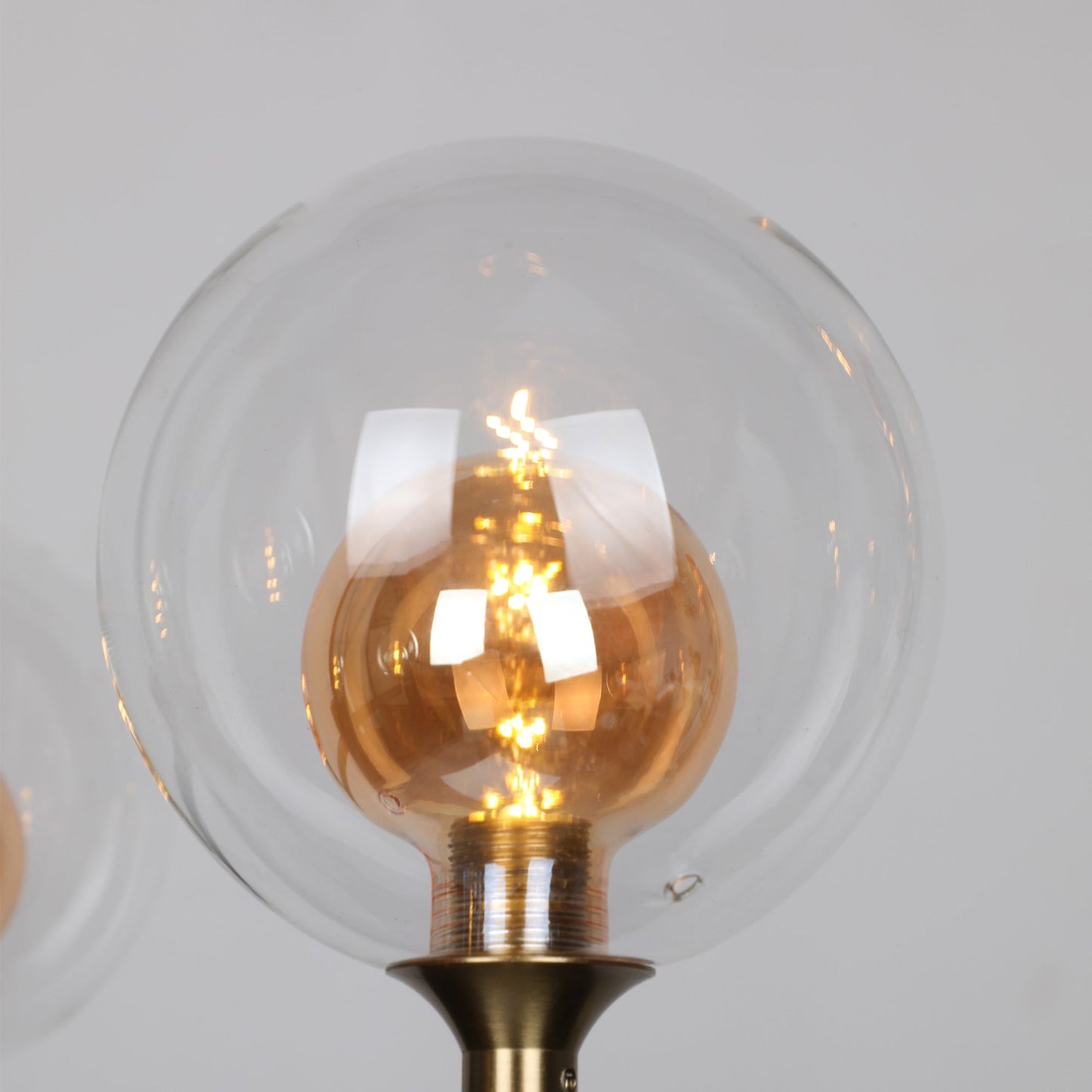 Florence Amber Glass Shade Best LED Pendant Light