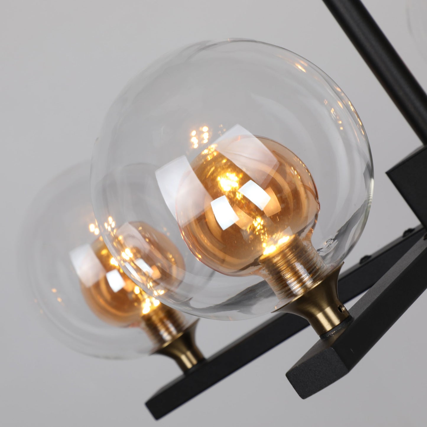 Florence Amber Glass Shade Best LED Pendant Light