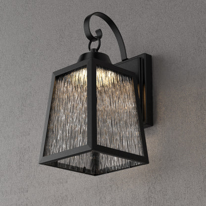 textured-black-outdoor-wall-lantern