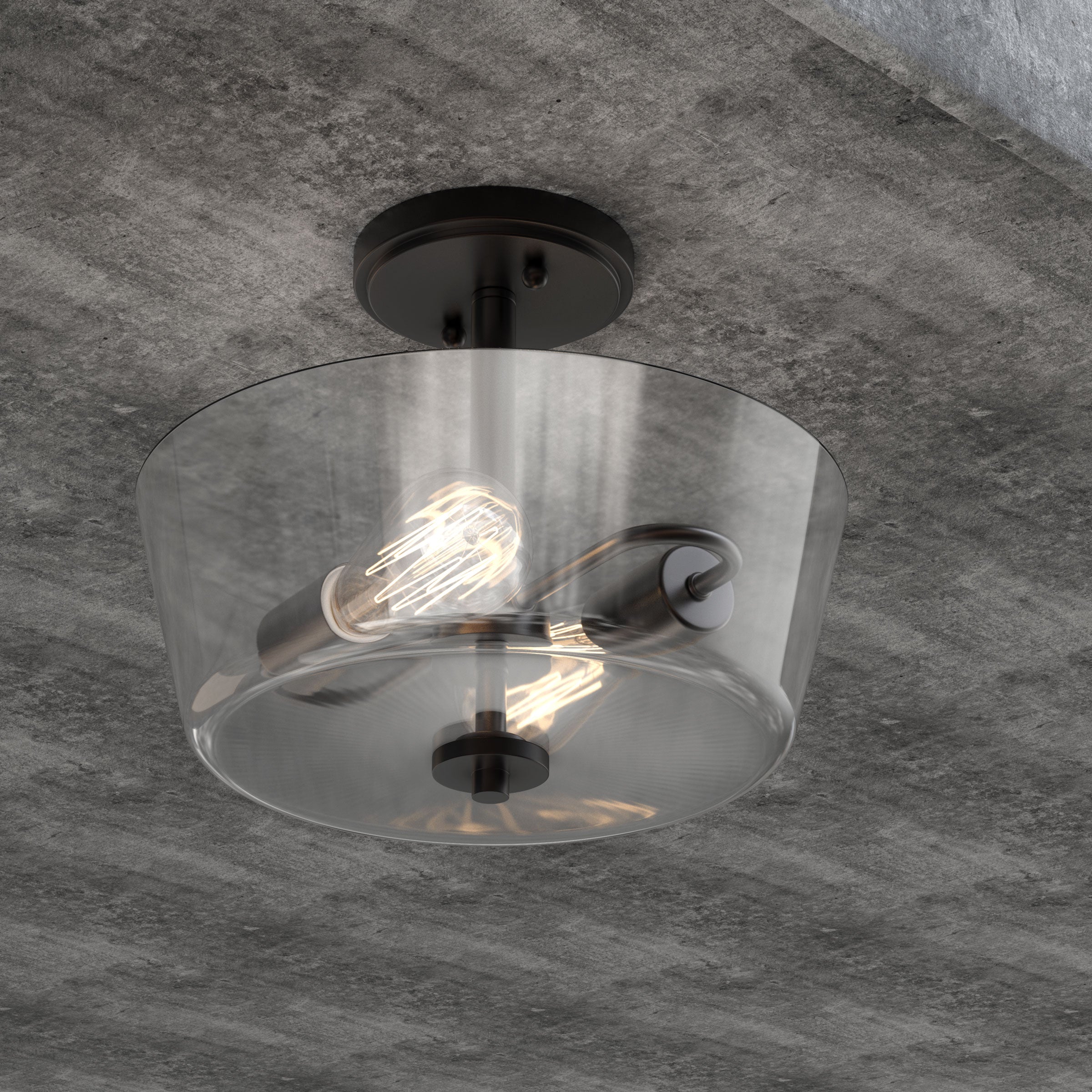 semi-flush-mount-ceiling-lights-round-2-light