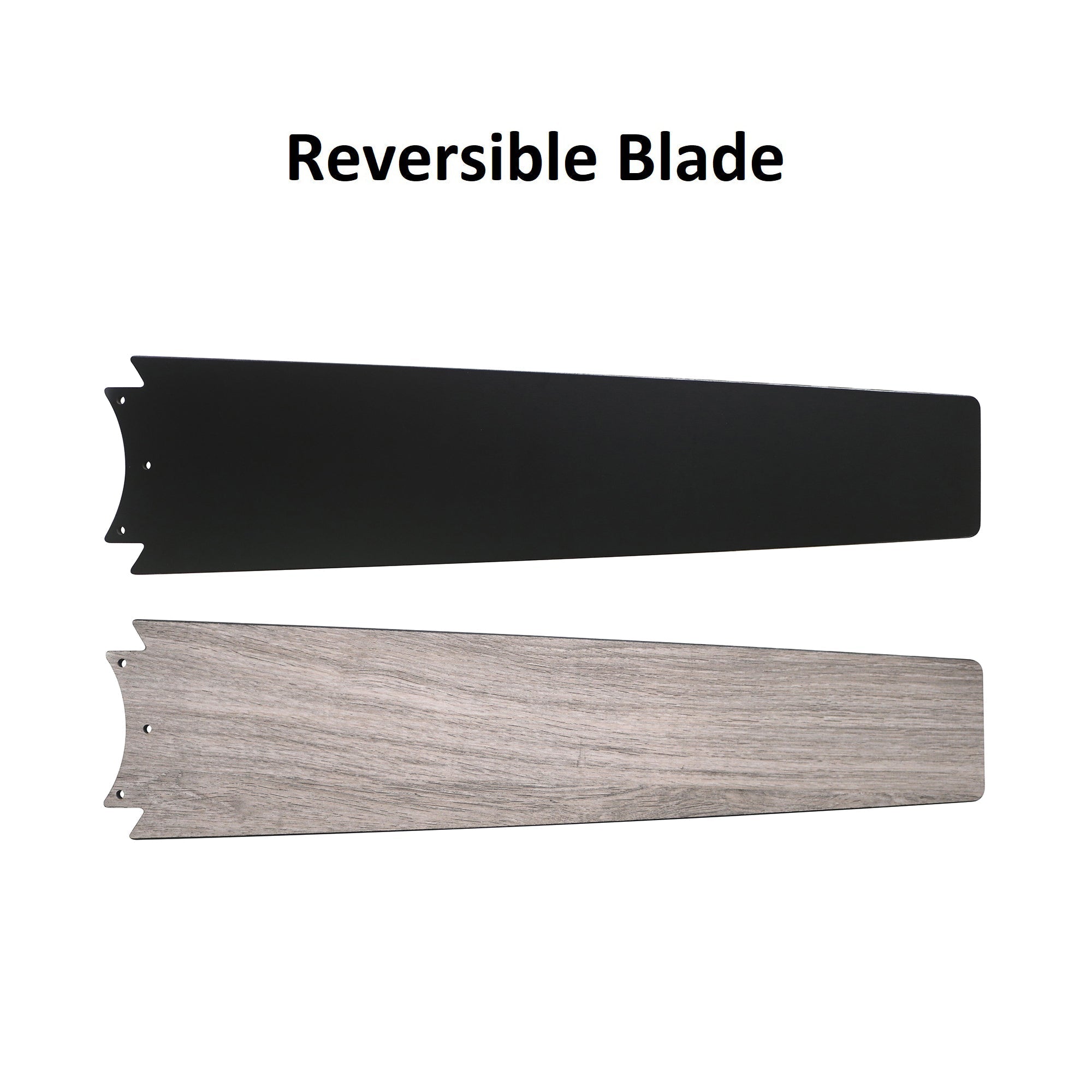 Raiden 52 Inch 3-Blade Best Smart Ceiling Fan With Led Light Kit & Best Smart Wall Switch - Silver/Black & Light Wood (Reversible Blades)