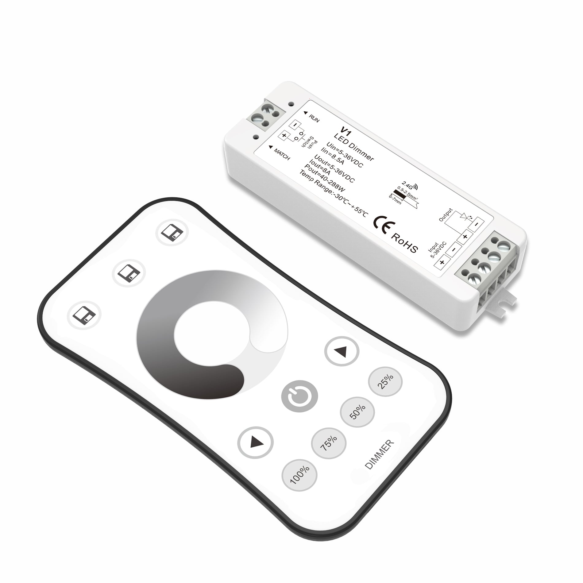 Single Color Wireless Dimming Remote – LEDMyPlace