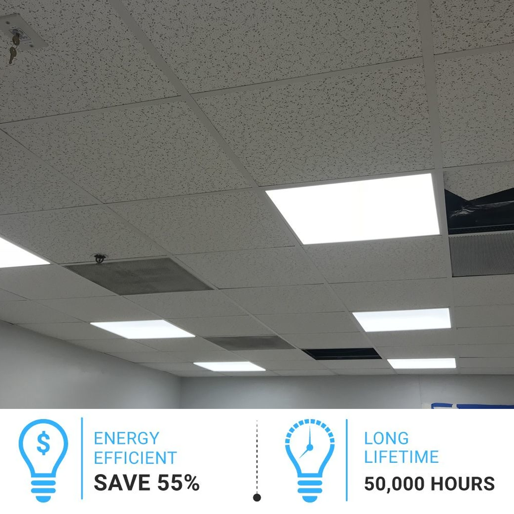 Led Drop Ceiling Light Panels | Shelly Lighting