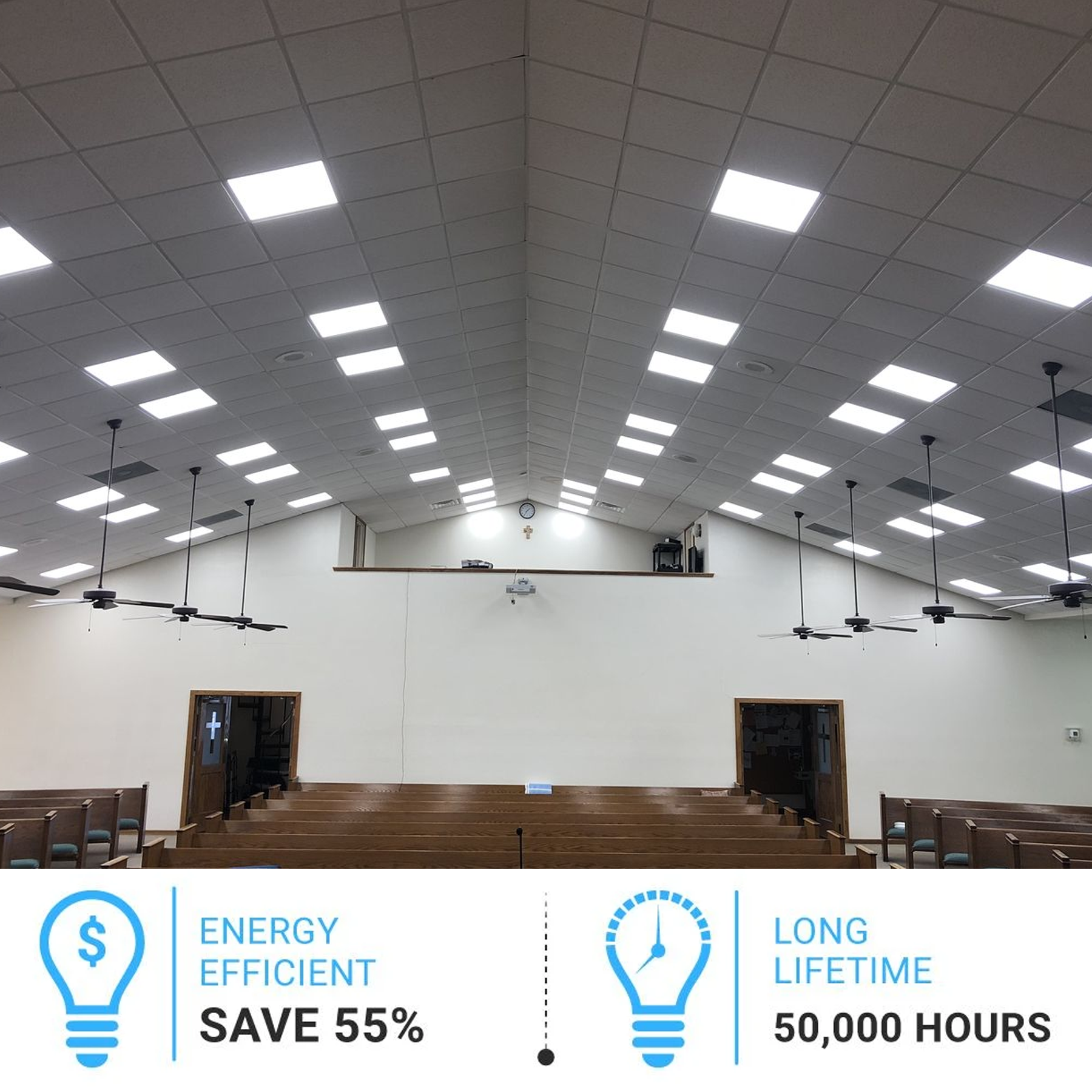 Led Flat Panel Ceiling Fixture | Shelly Lighting