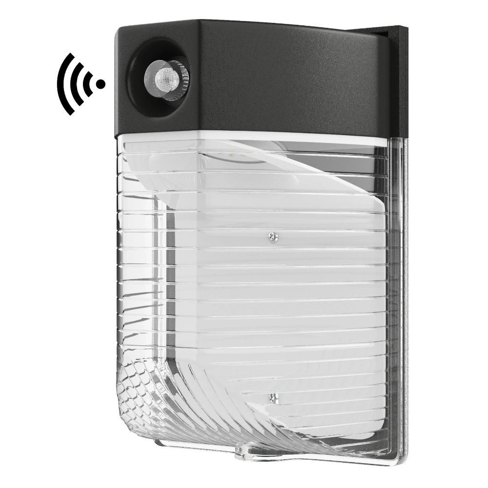 LED Wall Pack Light with Dusk to Dawn Photocell, 26W 5700K, 3000LM, 110V - 277V, UL, DLC Premium, 110° Beam Angle, IP65 Waterproof, Wall Mount Outdoor Security Lighting