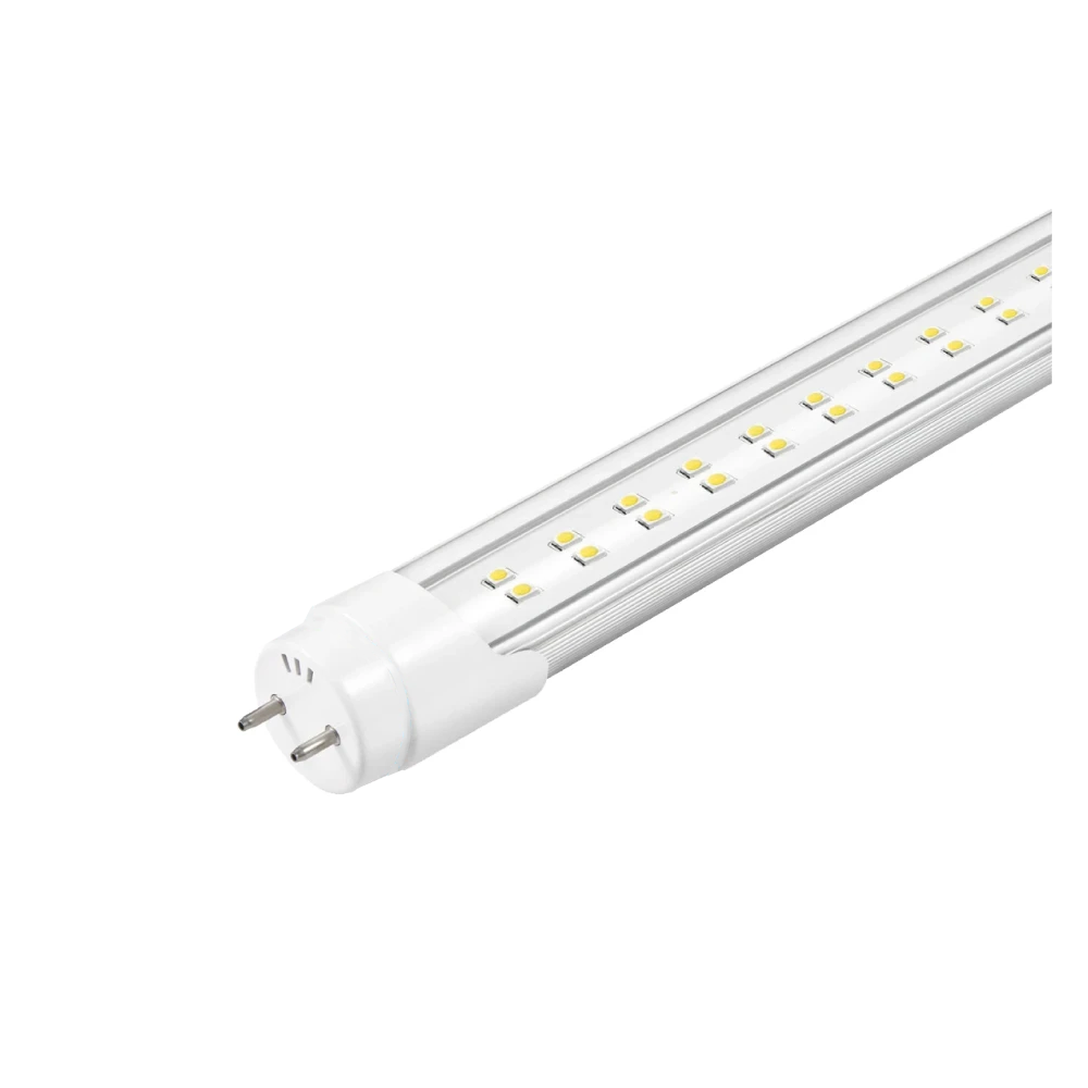 LEDMyplace T8 4ft Integrated LED Tube Light 22W V Shape 2 Row 6500K Clear  Linkable Plug and Play 4ft LED Shop Light - 1pc 