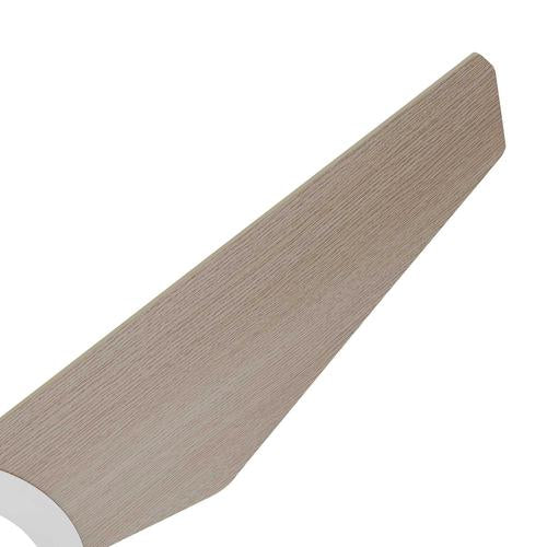 Trailblazer 52 In. indoor/outdoor 3-Blade Best Smart Ceiling Fan with Light , Remote Control, White Wooden Pattern W/ Alexa/Google Home Compatible